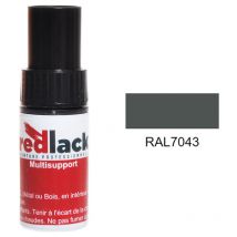 Peinture flacon retouche ral 7043 Brillant multisupport Redlack