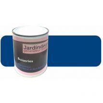 Peinture gentiane pour meuble en bois brut 1 litre