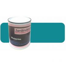 Peinture gentiane pour meuble en bois brut 1 litre