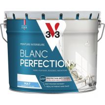 V33 - Peinture intérieure Blanc Perfection Blanc Mat 10L