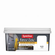 Syntilor - Peinture, carrelage et bois Renov soL blanc satiné, 2L