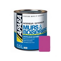 Peinture intérieure couleur, acrylique satinée B5448A 0.5 litre
