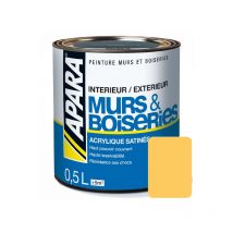 Peinture intérieure couleur, acrylique satinée FDCA60 0.5 litre