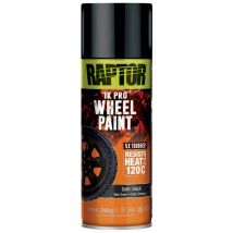 Peinture jantes Noir Satiné 378ml Raptor