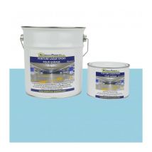 Matpro - Peinture Laque Epoxy pour Garage - 10 Kg Bleu Piscine