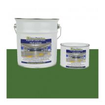 Matpro - Peinture Laque Epoxy pour Garage - 10 Kg Vert Gazon