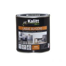 Peinture laque glycéro satin brillant gris 0.5 litre