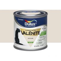 Testeur Laque Satin Dulux Valentine Valénite Lin Clair 0,125 l