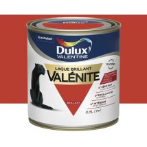 Testeur Laque brillant Dulux Valentine Valénite Rouge Madras 0,125 l
