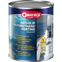 Peinture marine antidérapante polyuréthane pour ponts Owatrol owagrip Champagne (owm7) 1 litre