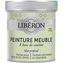 Peinture meuble à base de caséine Liberon Vert à soie mat 500 ml