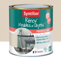 SYNTILOR Peinture meuble et boiserie Rénov SYNTILOR beige poudré mat 0.5 l