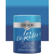 Peinture meuble LIBÉRON 'Les Dégradés' Les Bleus Batik 0,6 L