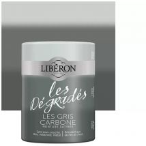 Peinture meuble libéron 'Les Dégradés' Les Gris Carbone 0,6 l