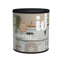 Peinture meubles et boiseries charme 500ML taupe Id Paris