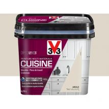 Peinture Multi-Matériaux Cuisine V33 Déco lab Argile Mat Velouté 0,75 l