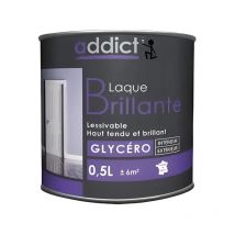 Glycero deco vernice per tutte le superfici, bianco lucido, 0,5 litri