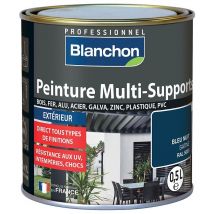 Blanchon - Peinture extérieure Multisupports résistante aux chocs et uv brun argile 8003 bidon 2l