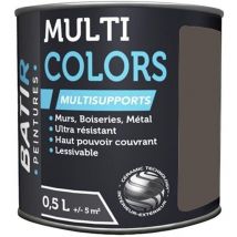 Peinture Batir Multi-Supports Satin Soyeux 0,5 L bois vieilli