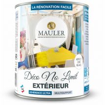 Peinture multisupports extérieure Mauler Deco No Limit' - ral 7005 Gris souris - 1L : Idéale pour le bois, le métal, le pvc, les plastiques