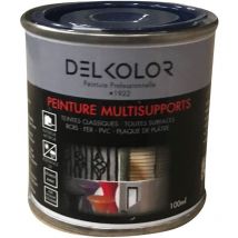Peinture Multisupports Couleurs ral - 100ml Finition: Brillant - Couleur: ral 5013 Bleu colbat - Delkolor