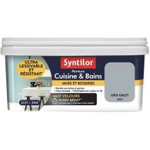 Syntilor - Peinture Cuisine & Bains Gris galet 2 l