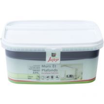 Peinture mur et plafond satinée citron vert 2,5L Jafep