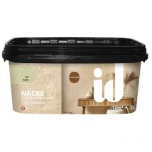 Peinture nacre effet nacré fin 2L anis Id Paris