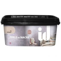 Peinture nacrée décorative perle de nacre 2L grenat - id Paris