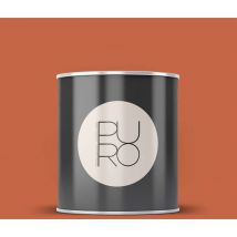 Peinture orange poussière mat moderne et résistante Peinture satinée facile à appliquer Peinture puro Premium C9007 1L - Rouge