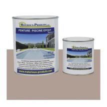 Matpro - Peinture Piscine Epoxy - 10 Kg Taupe