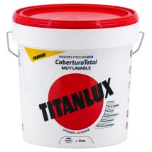 Peinture plastique lavable blanc mat, intérieur-extérieur 750 ml