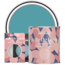 Peinture pour Boiseries & Armoires de Salle de Bains, Finition Mate - Pétrole