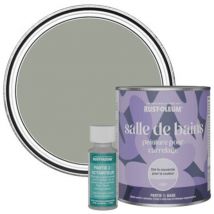 Peinture pour Carrelage de Salle de Bain, Finition Mate - Feuille de Thé 750ml