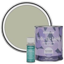 Peinture pour Carrelage de Salle de Bain, Finition Satinée - Grège 750ml