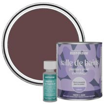 Peinture pour Carrelage de Salle de Bain, Finition Satinée - Mûre 750ml