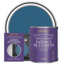 Peinture pour Faïence de Cuisine, Finition Satinée - Cobalt