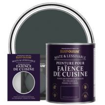 Peinture pour Faïence de Cuisine, Finition Mate - Sable Noir