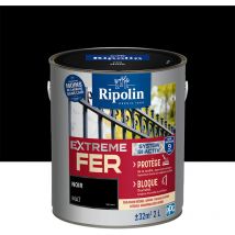 Ripolin - Peinture pour Fer Extérieur - Mat - 2L - Noir