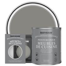 Peinture pour Meubles de Cuisine, Finition Brillante - Béton