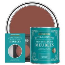Peinture pour Meubles Mate & Lessivable - Rouge Brique
