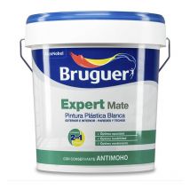 Peinture pp mat blanc expert 15l pour intérieur et extérieur 5208090 bruguer