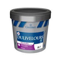 Peinture professionnelle Guittet Dulivelours - Velouté garnissante lessivable pour murs et plafonds Choisissez votre teinte: Peinture Blanche