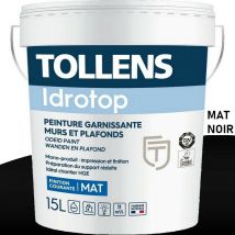 Tollens - Peinture professionnelle Idrotop Mat noir Conditionnement: 15 Litres