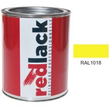 Peinture ral 1018 Satiné multisupport 1L Redlack