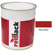 Peinture ral 3002 Brillant multisupport 3L Redlack