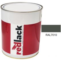 Peinture ral 7010 Mat multisupport 3L Redlack