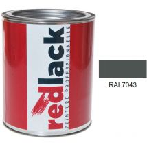 Peinture RAL 7043 Mat multisupport 1L Redlack