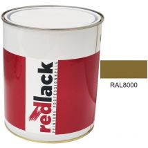 Peinture ral 8000 Brillant multisupport 3L Redlack