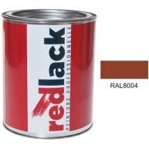 Peinture ral 8004 Brillant multisupport 1L Redlack